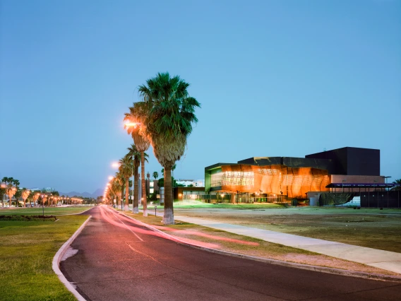 blurry photo of campus